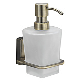 5299 Дозатор для жидкого мыла стеклянный светлая бронза Exter Wasserkraft